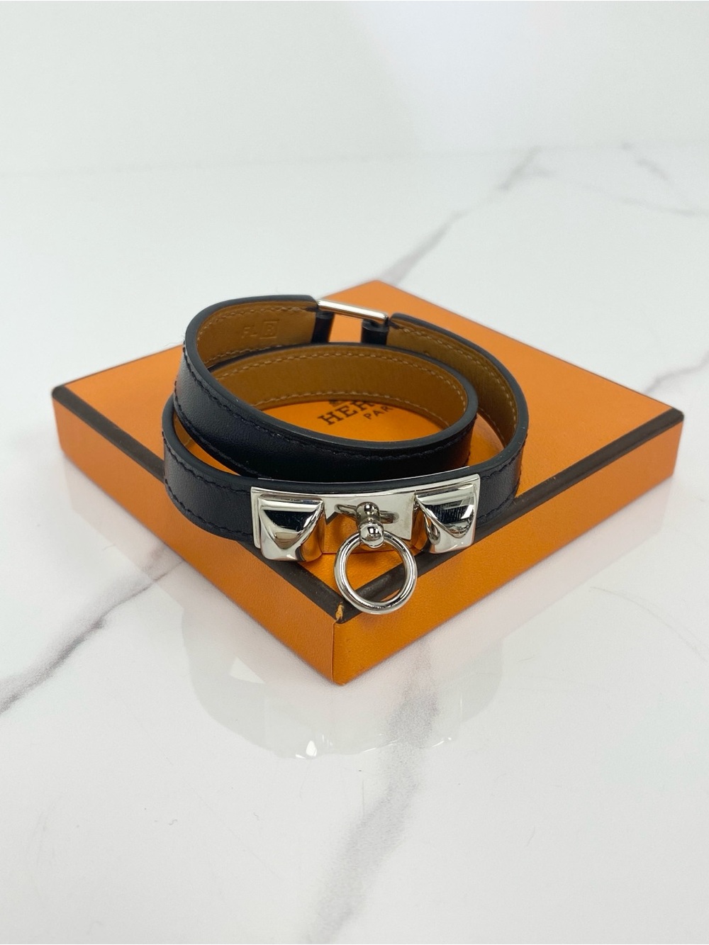Hermès Rivale Double Tour Bracelet